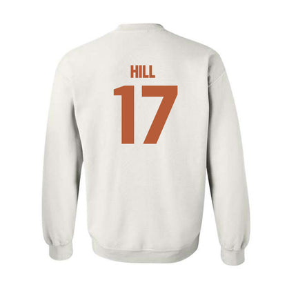 Texas - NCAA Baseball : Will Hill - Crewneck Sweatshirt-1