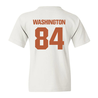 Texas - NCAA Football : Jordan Washington - Youth T-Shirt-1