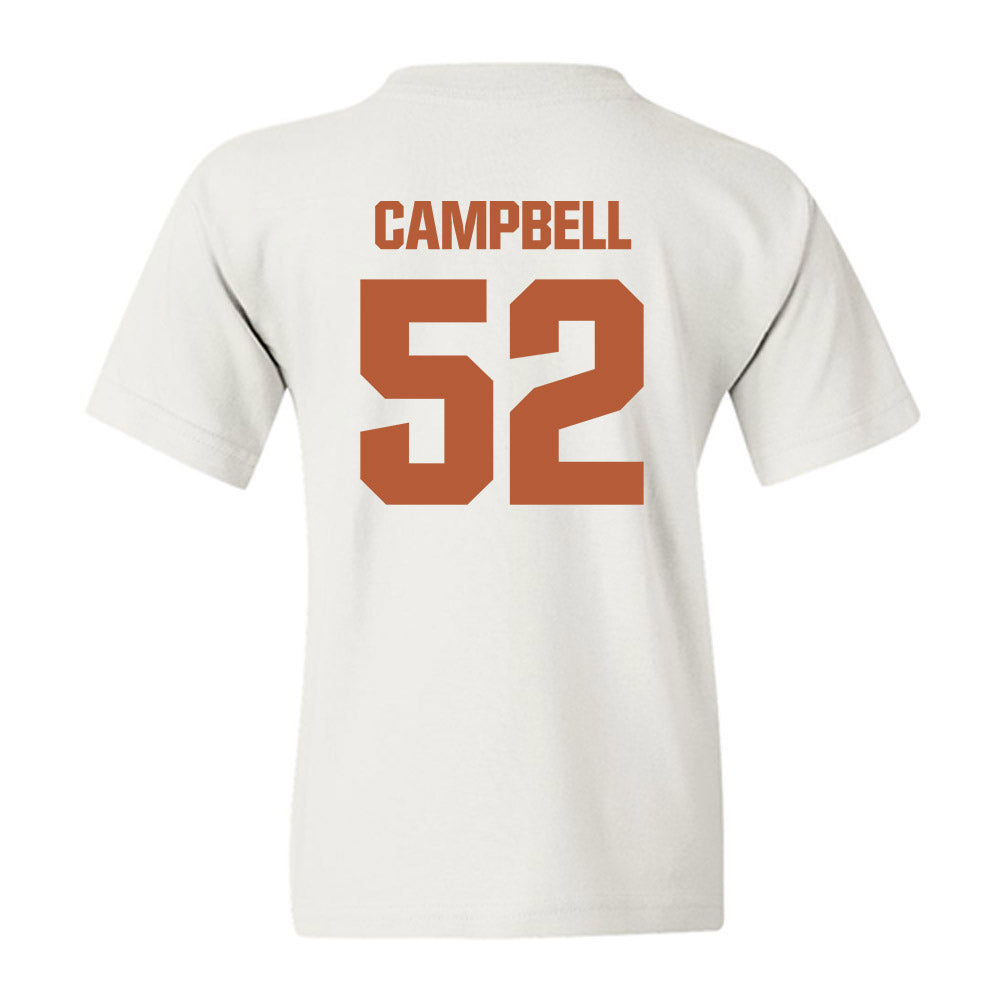 Texas - NCAA Football : Dj Campbell - Youth T-Shirt-1