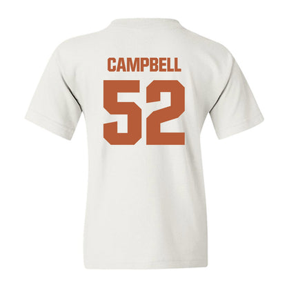 Texas - NCAA Football : Dj Campbell - Youth T-Shirt-1