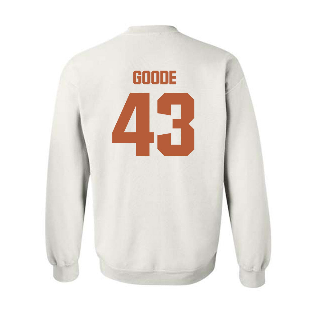 Texas - NCAA Softball : Leighann Goode - Crewneck Sweatshirt-1