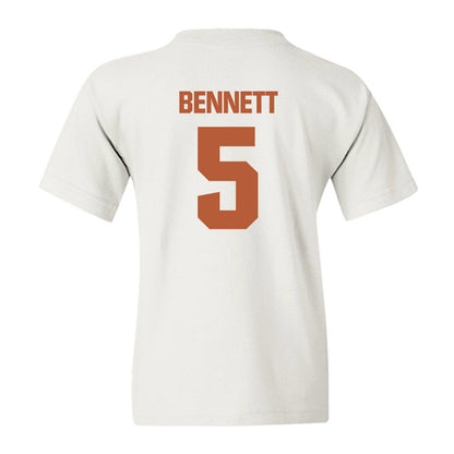 Texas - NCAA Softball : Kaydee Bennett - Youth T-Shirt-1