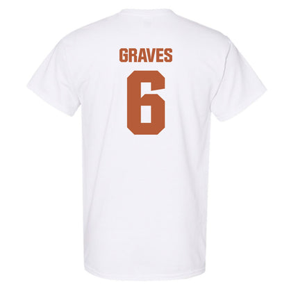 Texas - NCAA Women's Basketball : Sarah Graves - T-Shirt-1