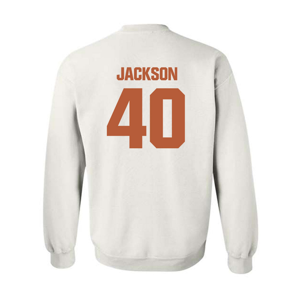 Texas - NCAA Football : Lance Jackson - Crewneck Sweatshirt-1