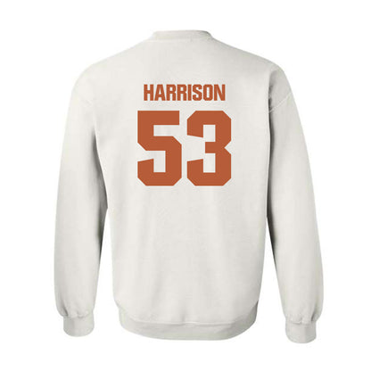 Texas - NCAA Baseball : Luke Harrison - Crewneck Sweatshirt-1