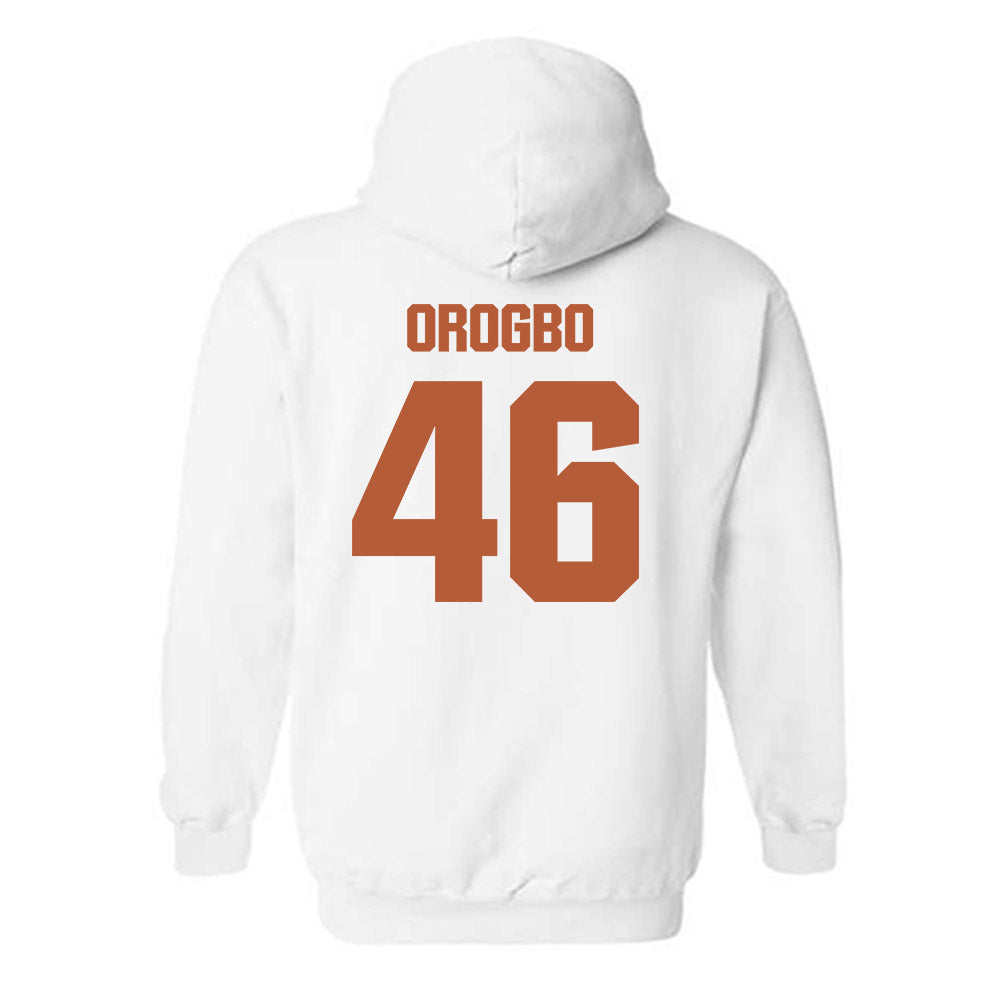 Texas - NCAA Football : Olalekan Orogbo - Hooded Sweatshirt-1