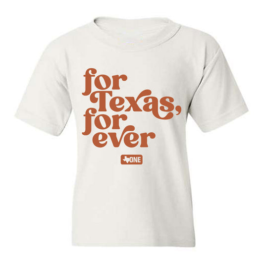 Texas - NCAA Football : Cole Lourd - Youth T-Shirt-0