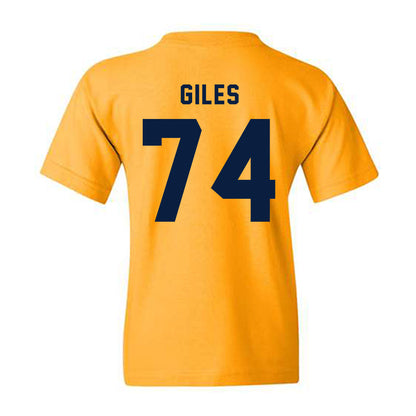 Northern Arizona - NCAA Football : Jefferson Giles - Youth T-Shirt