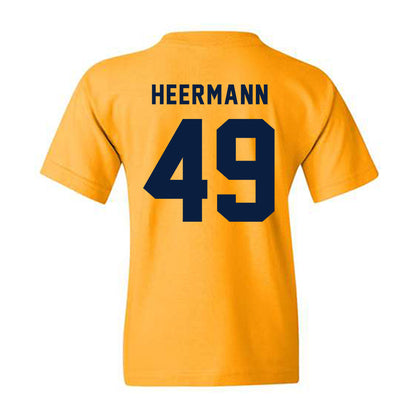 Northern Arizona - NCAA Football : Drew Heermann - Youth T-Shirt