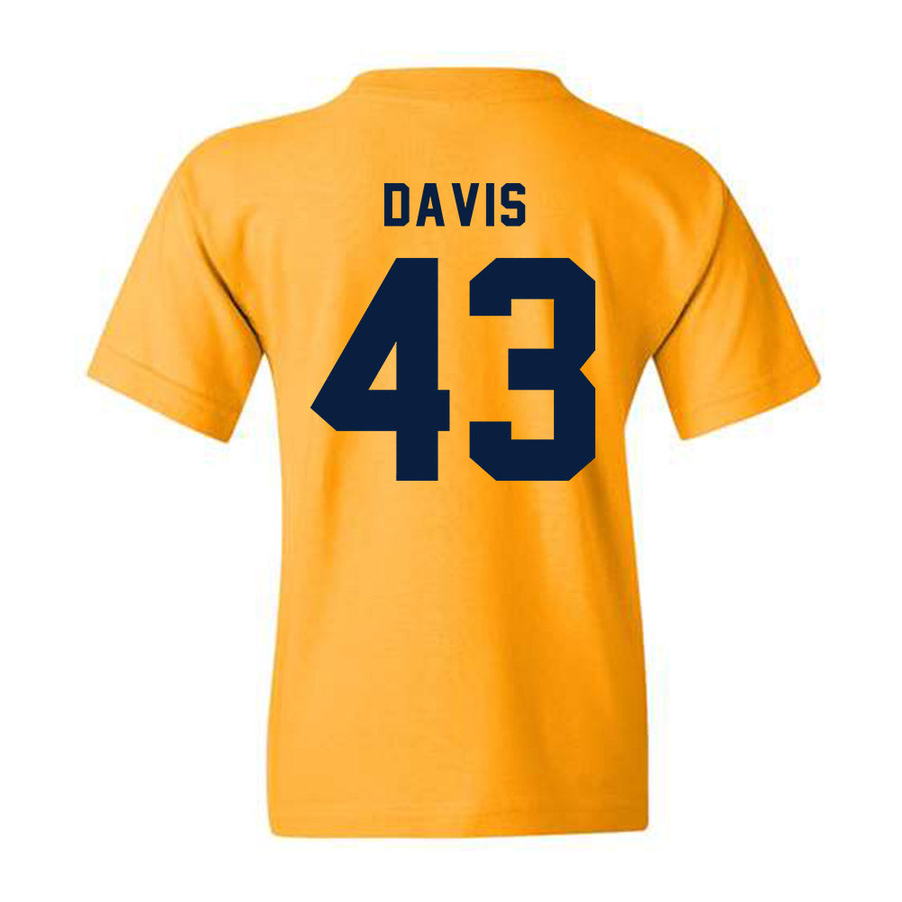 Northern Arizona - NCAA Football : Ramere Davis - Youth T-Shirt