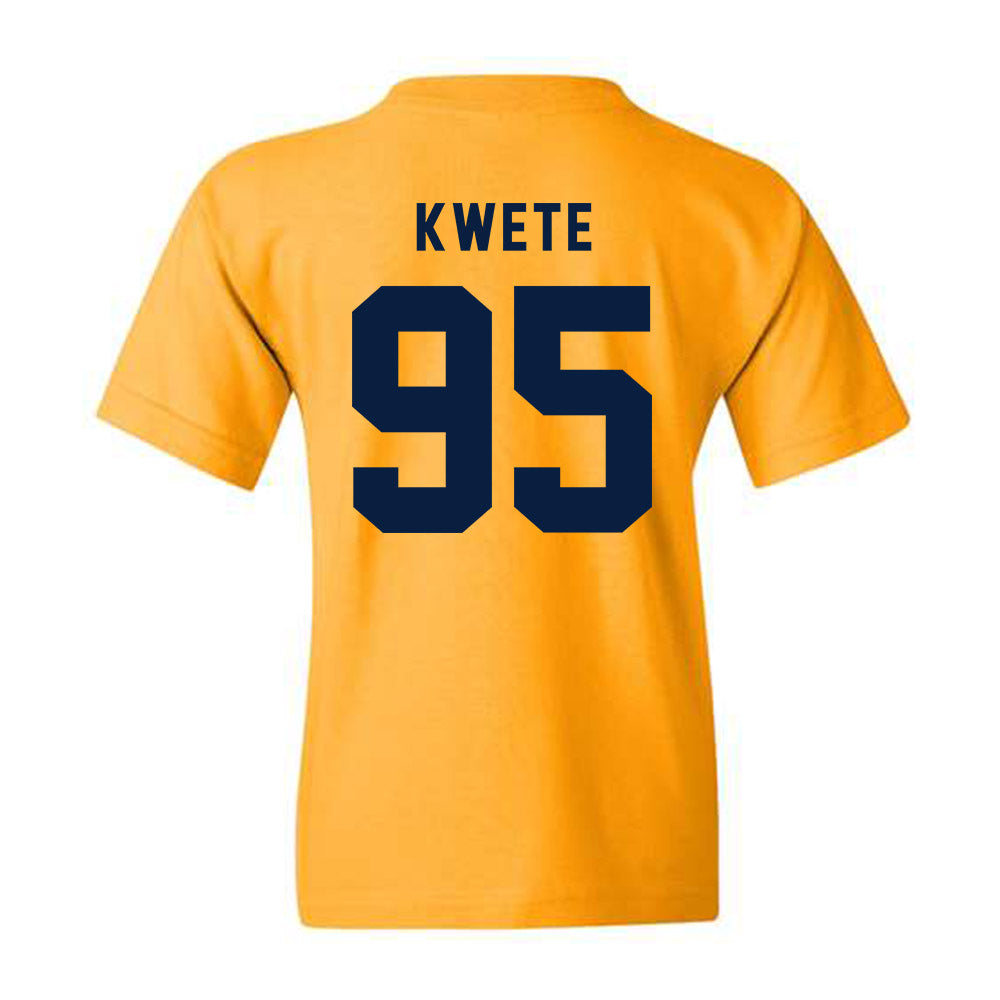 Northern Arizona - NCAA Football : Richard Kwete - Youth T-Shirt