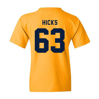 Northern Arizona - NCAA Football : Kaden Hicks - Youth T-Shirt