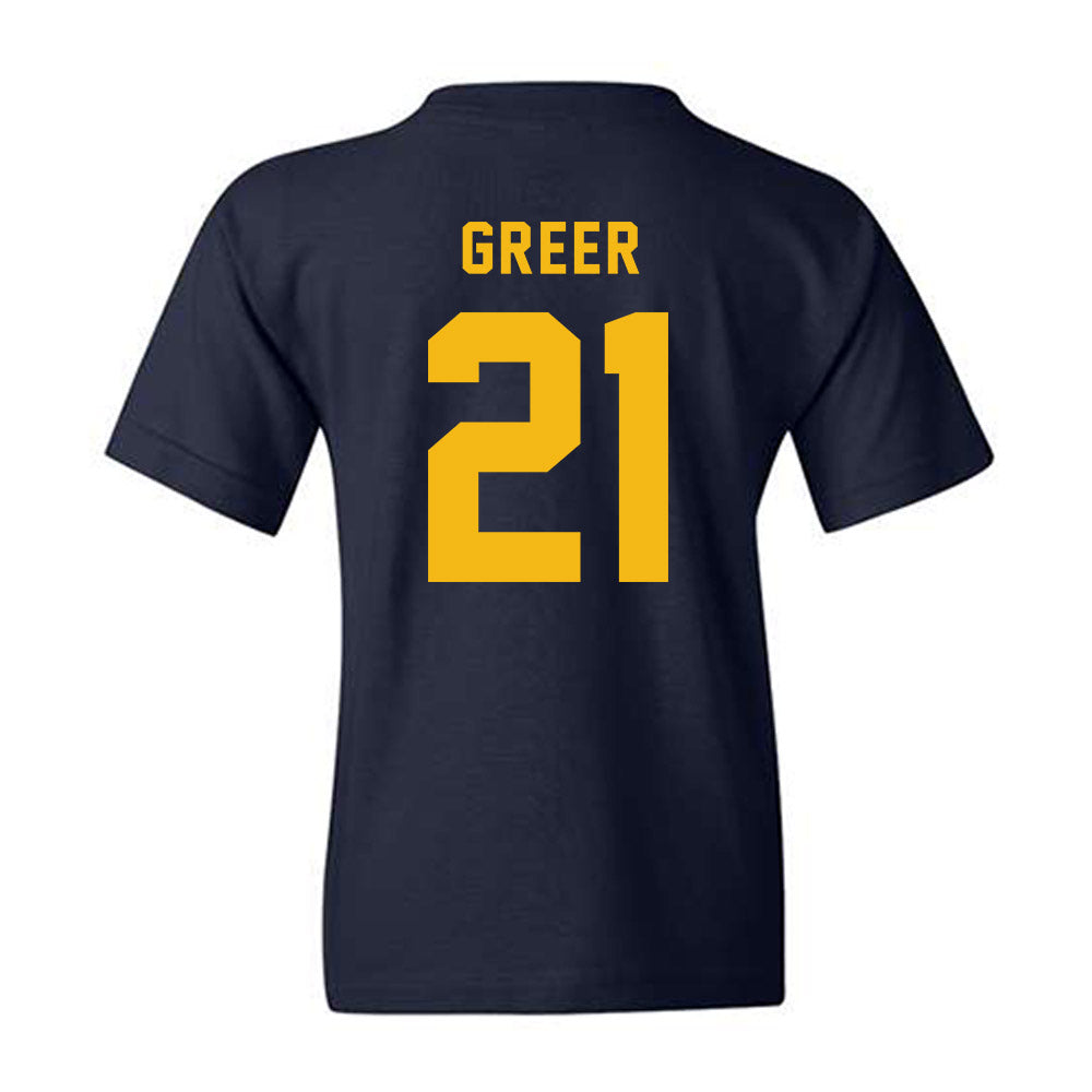 Northern Arizona - NCAA Football : Mikale Greer - Youth T-Shirt