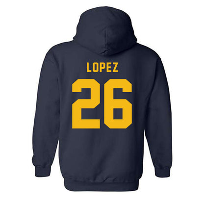 Northern Arizona - NCAA Football : Isaiah Lopez - Hooded Sweatshirt