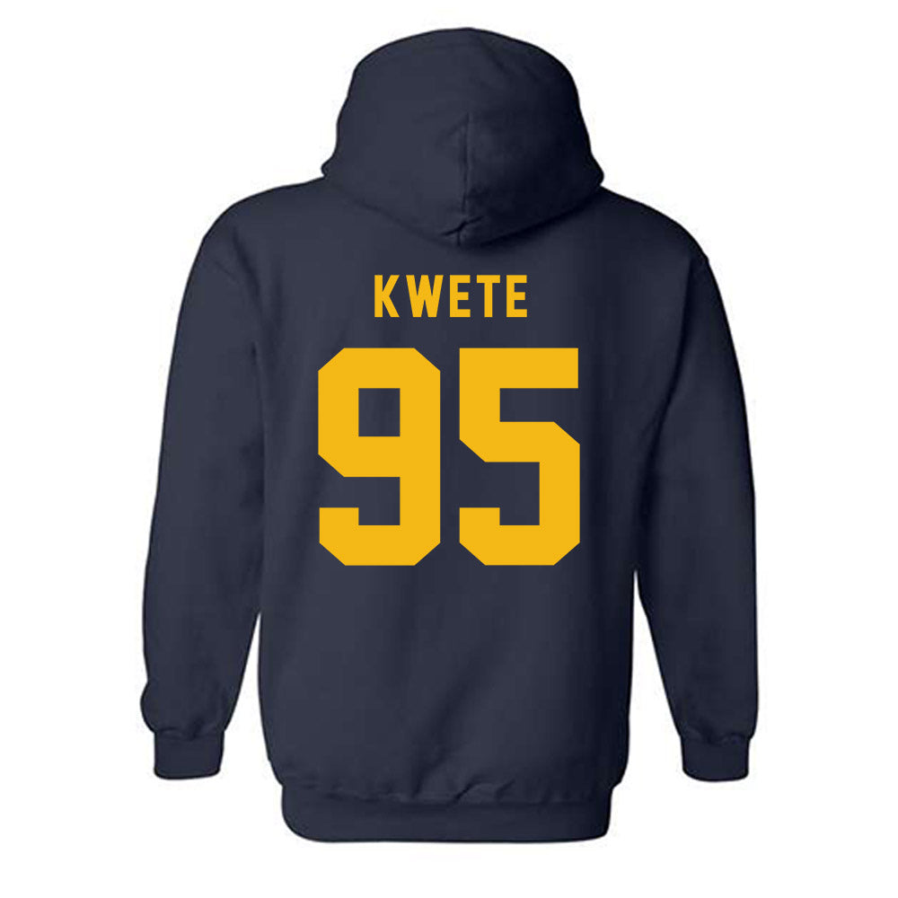 Northern Arizona - NCAA Football : Richard Kwete - Hooded Sweatshirt