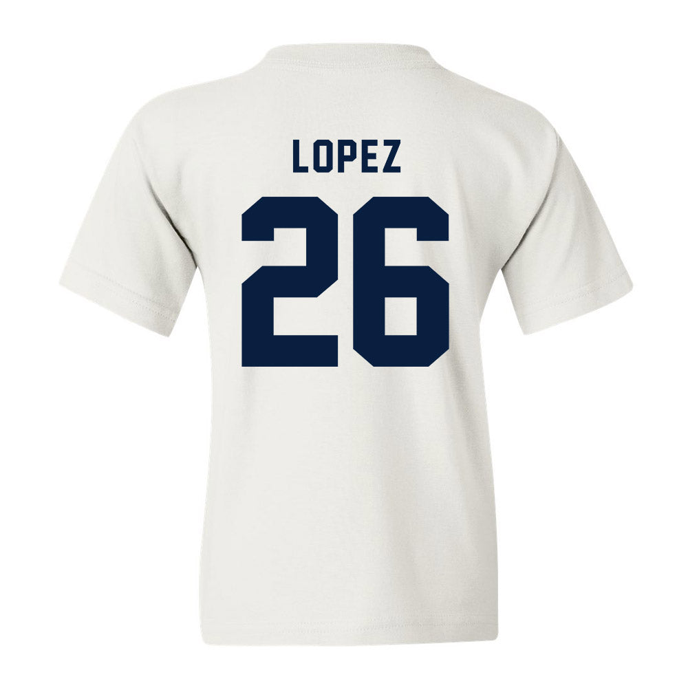 Northern Arizona - NCAA Football : Isaiah Lopez - Youth T-Shirt