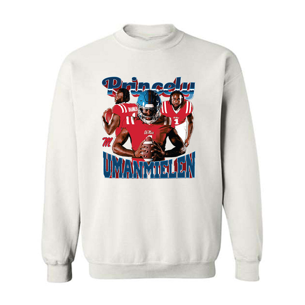 Ole Miss - NCAA Football : Princely Umanmielen - Crewneck Sweatshirt