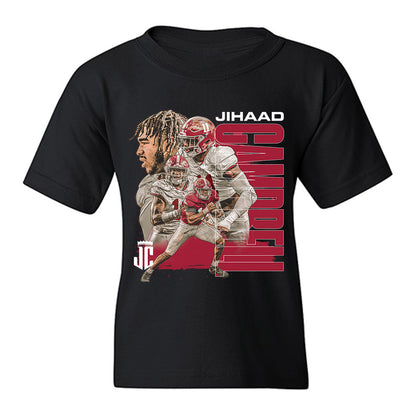 Alabama - NCAA Football : Jihaad Campbell - Player Collage Youth T-Shirt