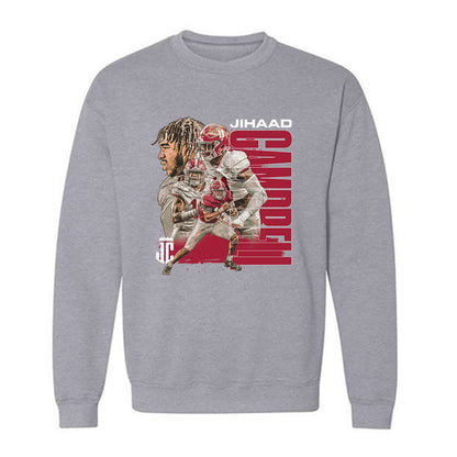 Alabama - NCAA Football : Jihaad Campbell - Player Collage Crewneck Sweatshirt