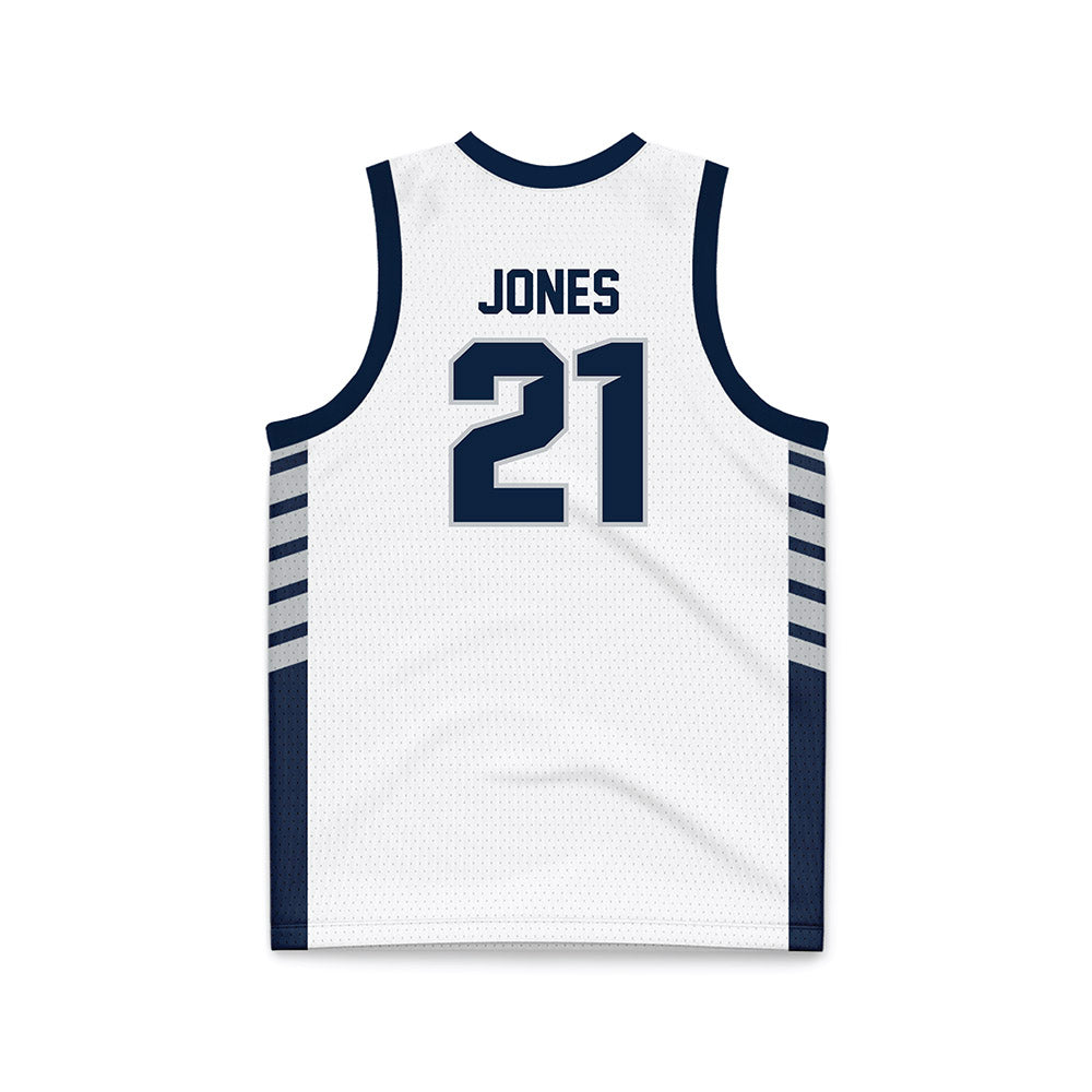 Samford - NCAA Men's Basketball : Rylan Jones - 2024 White Basketball Jersey