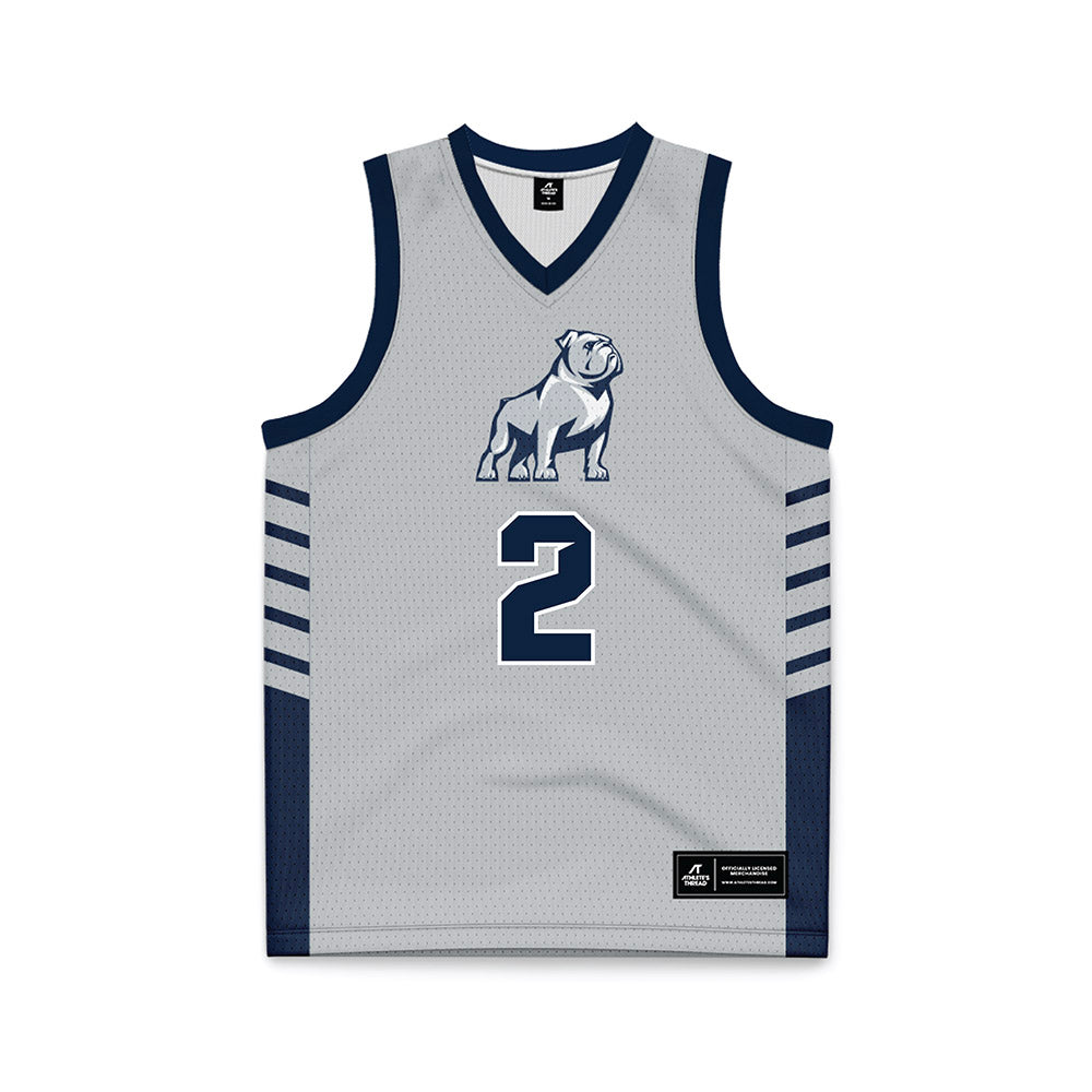 Samford - NCAA Men's Basketball : Lukas Walls - 2024 Grey Basketball Jersey-0