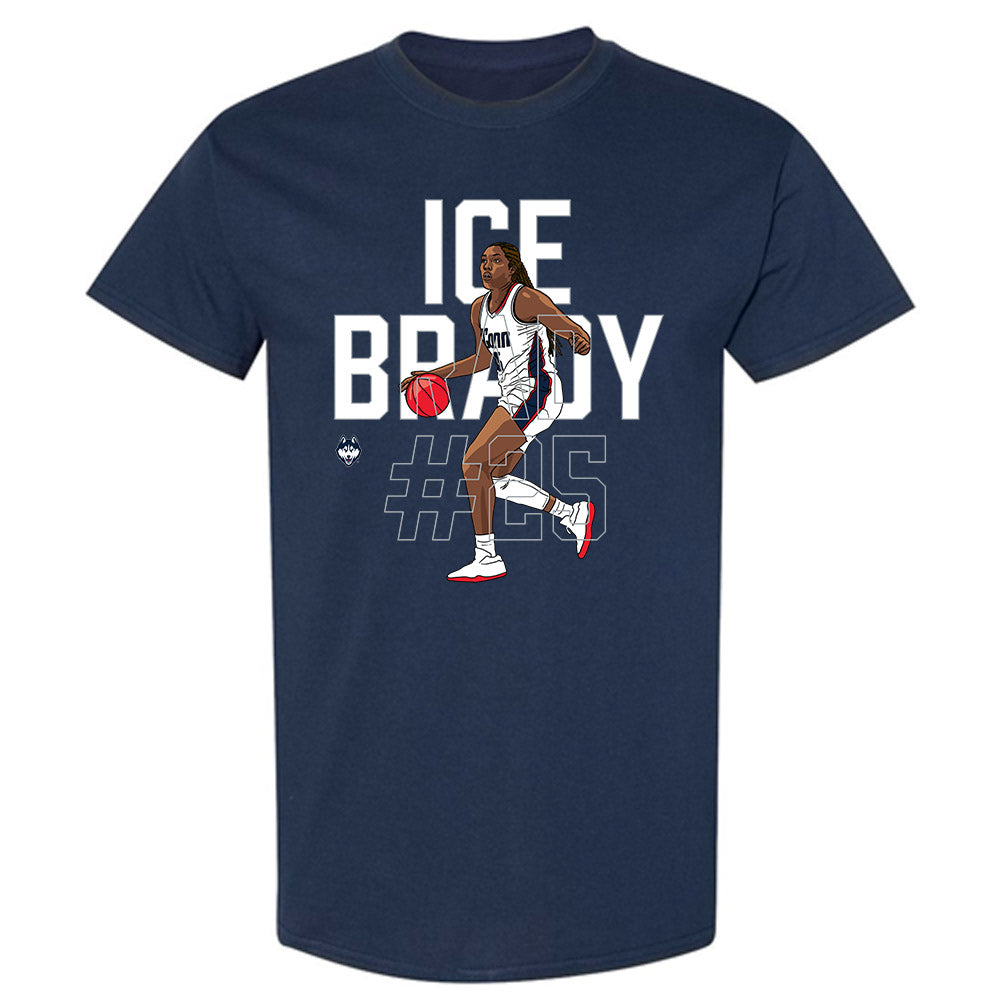 UConn - NCAA Women's Basketball : Ice Brady - T-Shirt-0