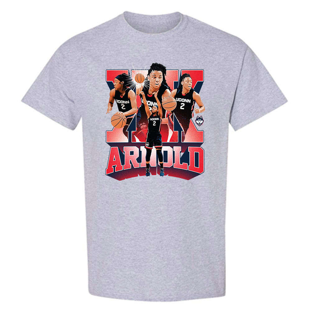 UConn - NCAA Women's Basketball : Kamorea Arnold - T-Shirt-0