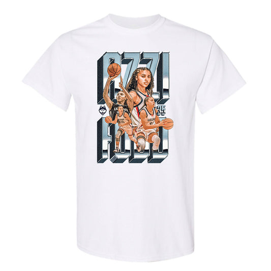 UConn - NCAA Women's Basketball : Azzi Fudd - T-Shirt-0