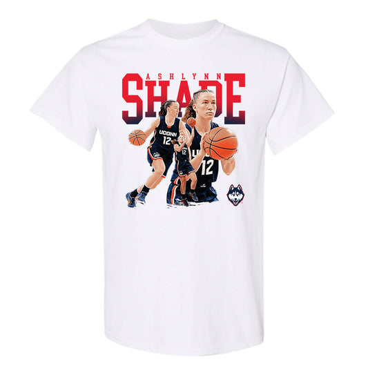 UConn - NCAA Women's Basketball : Ashlynn Shade - T-Shirt-0