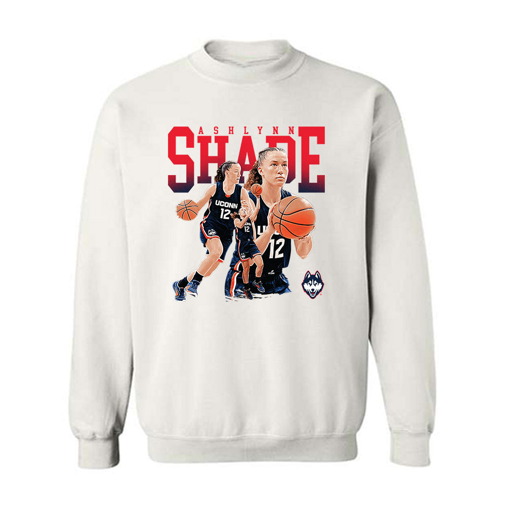 UConn - NCAA Women's Basketball : Ashlynn Shade - Crewneck Sweatshirt-0