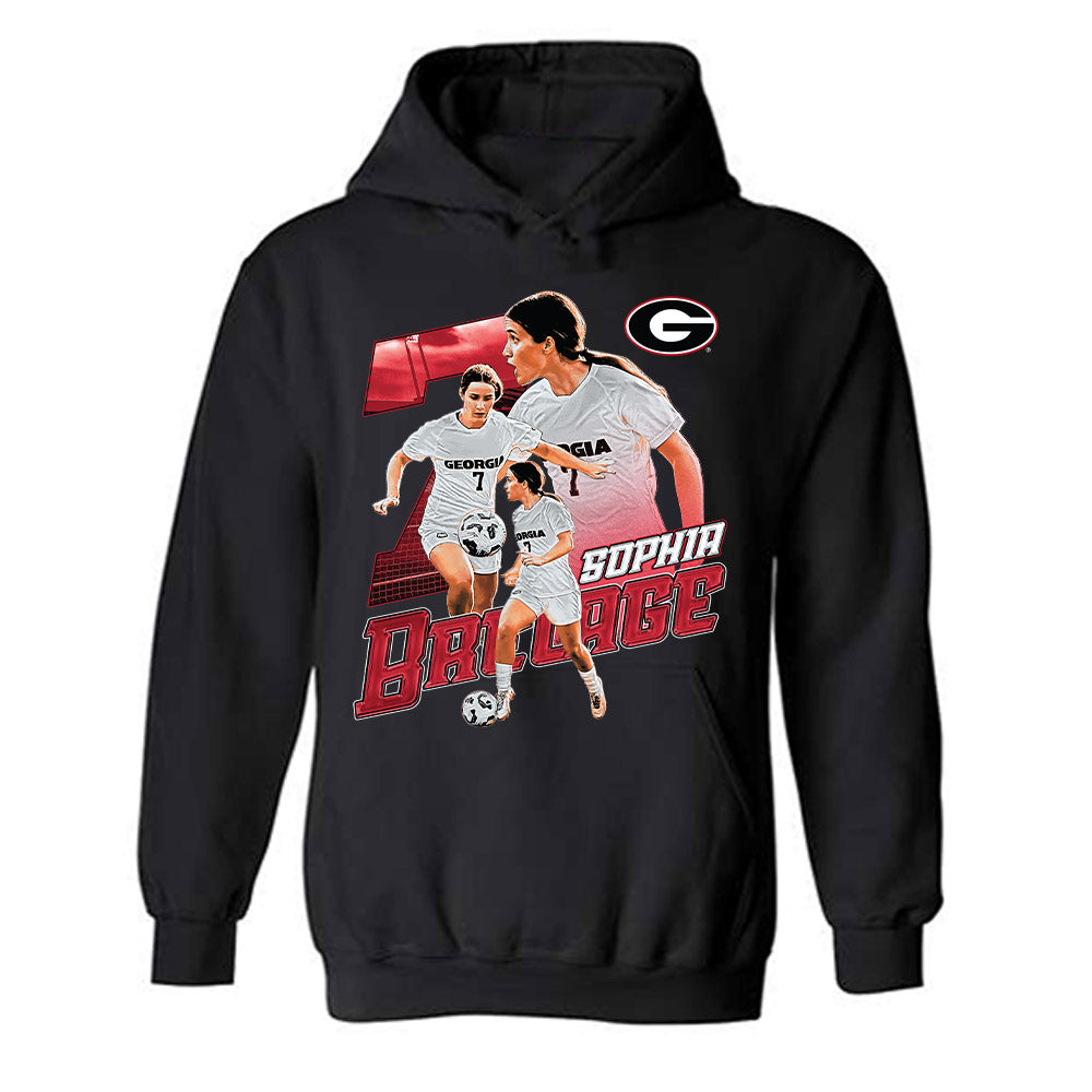 Georgia - NCAA Women's Soccer : Sophia Brelage - Hooded Sweatshirt-0