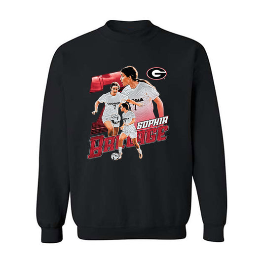 Georgia - NCAA Women's Soccer : Sophia Brelage - Crewneck Sweatshirt-0