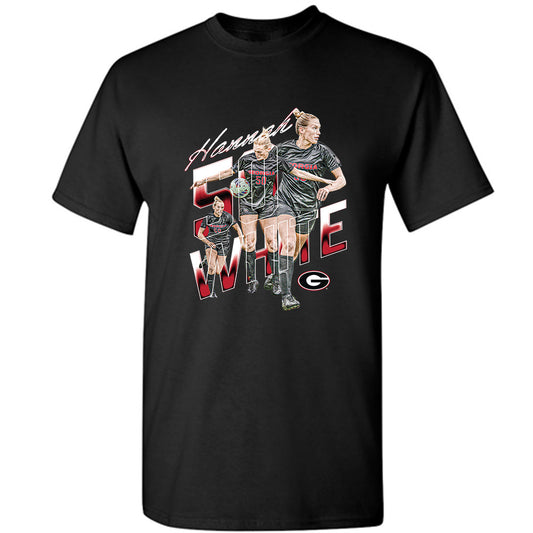 Georgia - NCAA Women's Soccer : Hannah White - T-Shirt-0