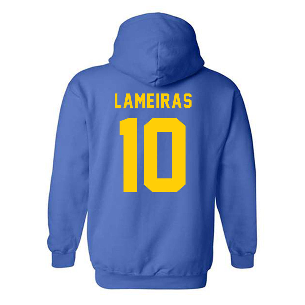 Rollins - NCAA Men's Soccer : Pedro Lameiras - Classic Shersey Hooded Sweatshirt-1