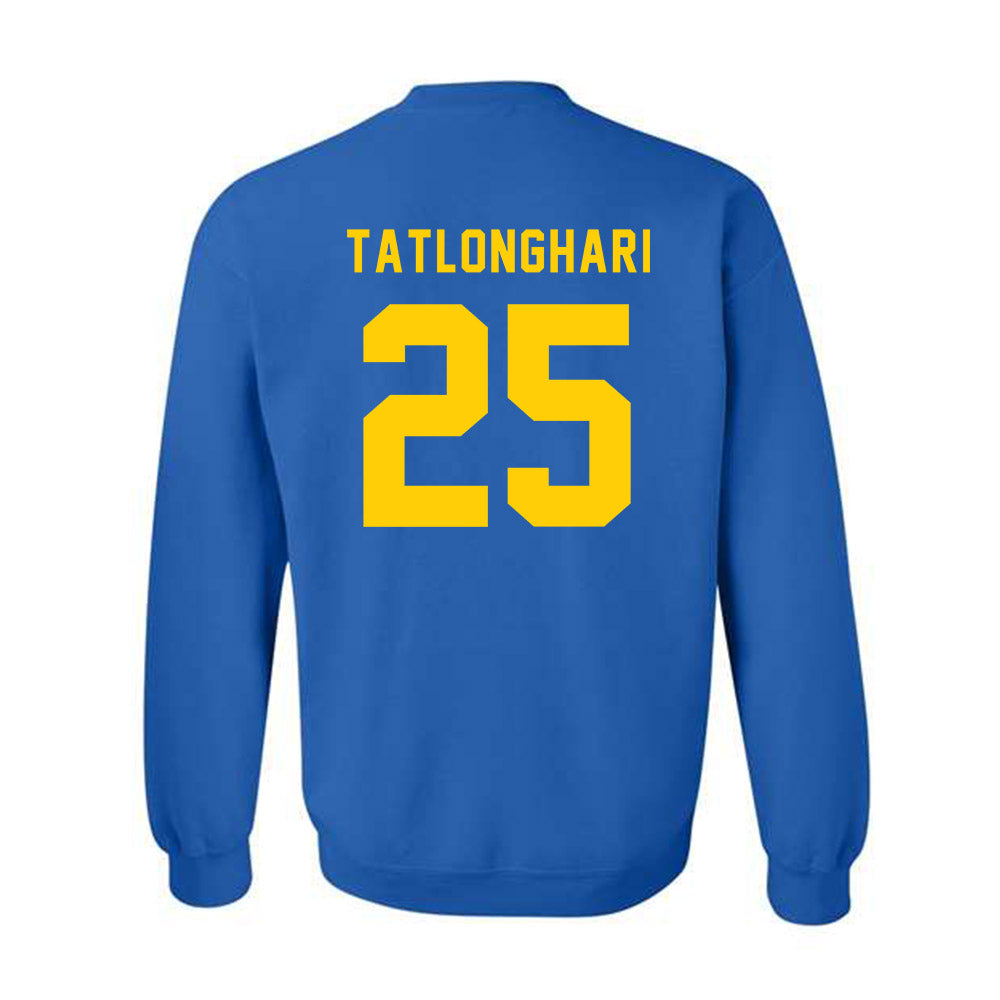 Rollins - NCAA Men's Soccer : Noah Tatlonghari - Classic Shersey Crewneck Sweatshirt-1