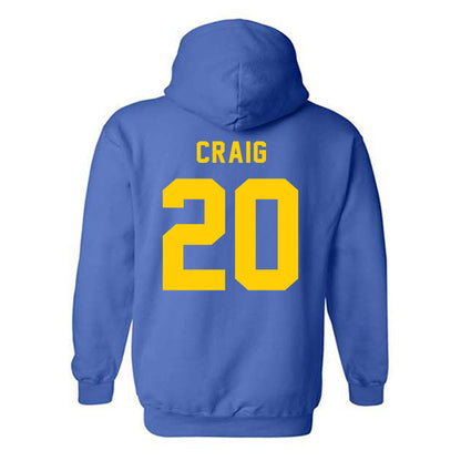 Rollins - NCAA Women's Basketball : Grace Craig - Classic Shersey Hooded Sweatshirt-1