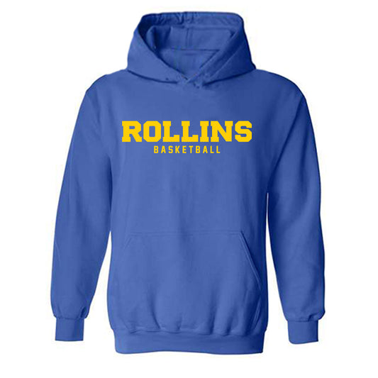Rollins - NCAA Men's Basketball : Cheo james - Classic Shersey Hooded Sweatshirt-0