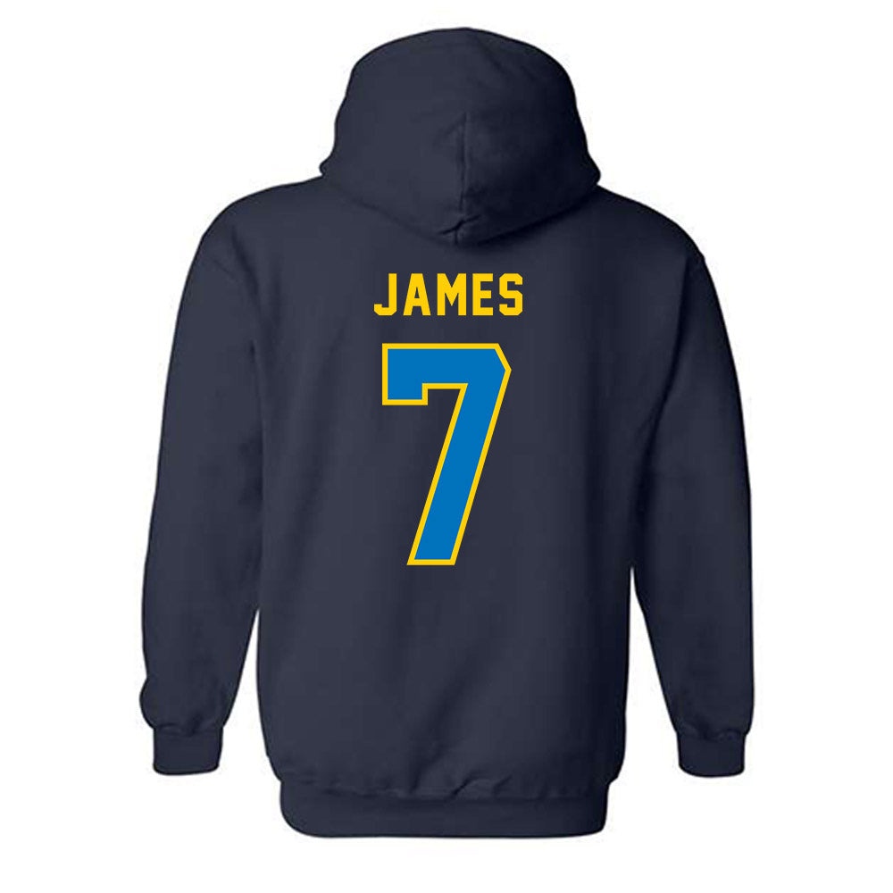 Rollins - NCAA Men's Basketball : Cheo james - Classic Shersey Hooded Sweatshirt-1