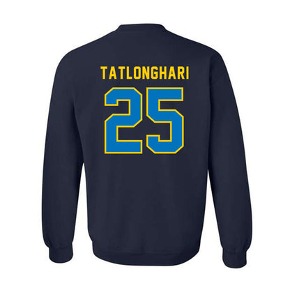 Rollins - NCAA Men's Soccer : Noah Tatlonghari - Classic Shersey Crewneck Sweatshirt-1