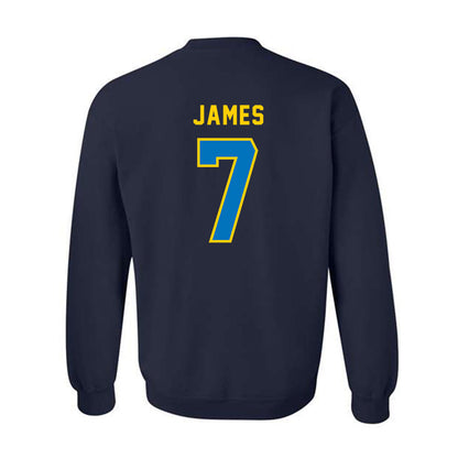 Rollins - NCAA Men's Basketball : Cheo james - Classic Shersey Crewneck Sweatshirt-1