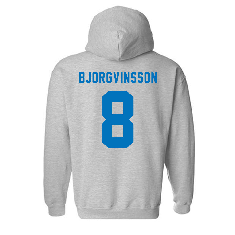 Rollins - NCAA Men's Soccer : Ivar Bjorgvinsson - Classic Shersey Hooded Sweatshirt-1