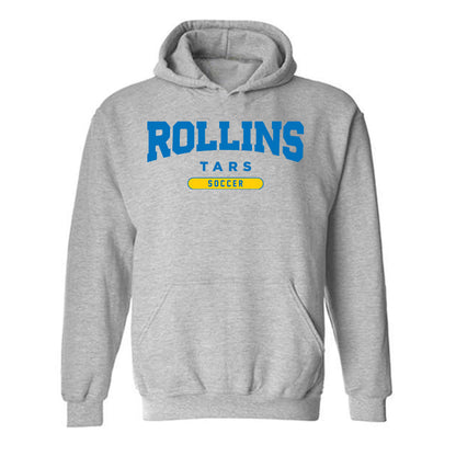 Rollins - NCAA Men's Soccer : Noah Tatlonghari - Classic Shersey Hooded Sweatshirt-0