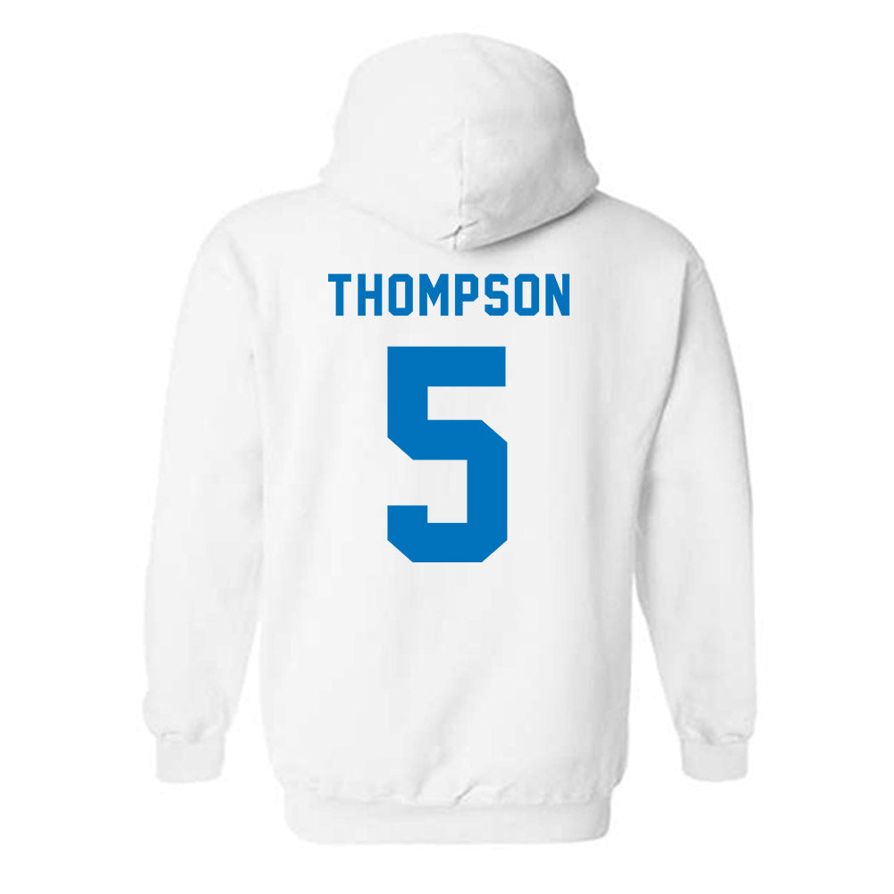 Rollins - NCAA Women's Basketball : Ellie Thompson - Hooded Sweatshirt-1