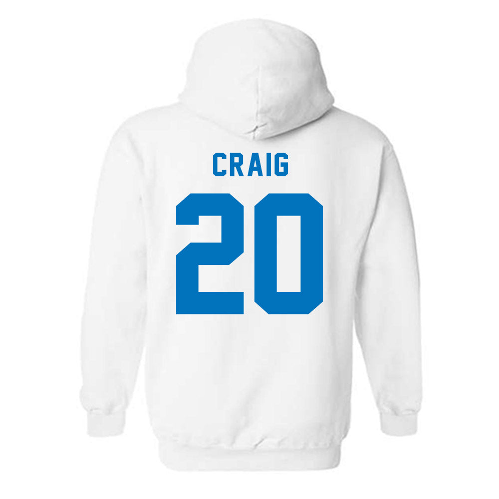 Rollins - NCAA Women's Basketball : Grace Craig - Hooded Sweatshirt-1