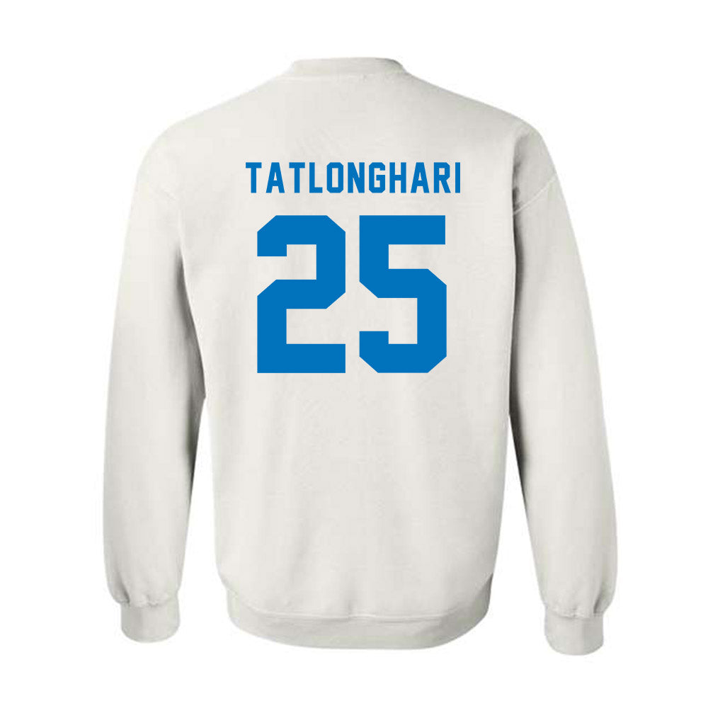 Rollins - NCAA Men's Soccer : Noah Tatlonghari - Crewneck Sweatshirt-1