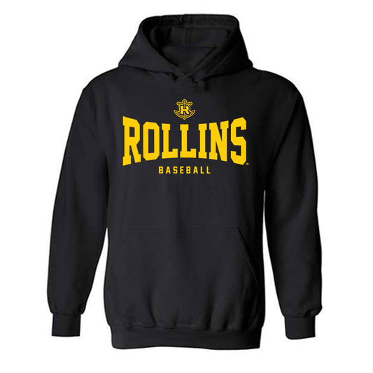 Rollins - NCAA Baseball : Aaron Smollins - Hooded Sweatshirt-0
