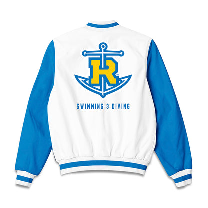 Rollins - NCAA Men's Swimming & Diving : Campbell Williams - Bomber Jacket-1