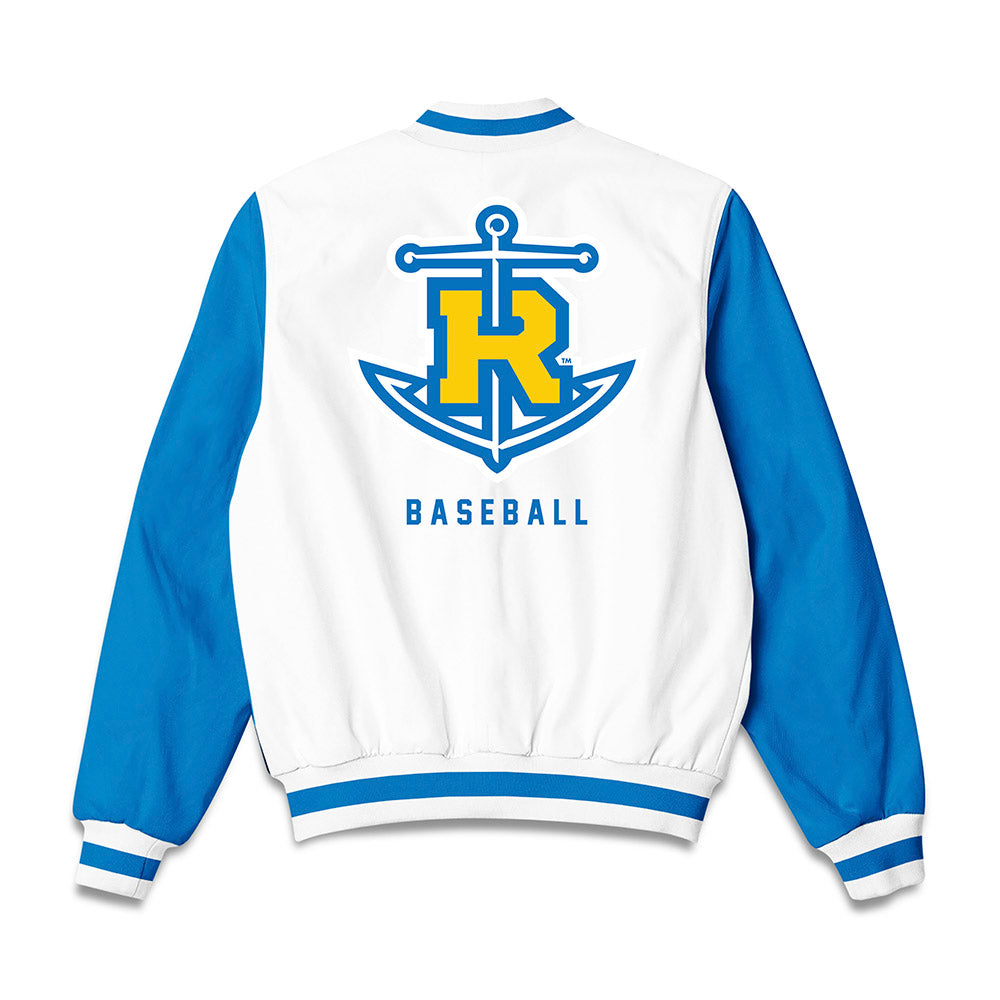 Rollins - NCAA Baseball : Jordan Sanchez - Bomber Jacket-1