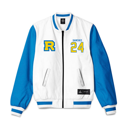 Rollins - NCAA Baseball : Jordan Sanchez - Bomber Jacket-0