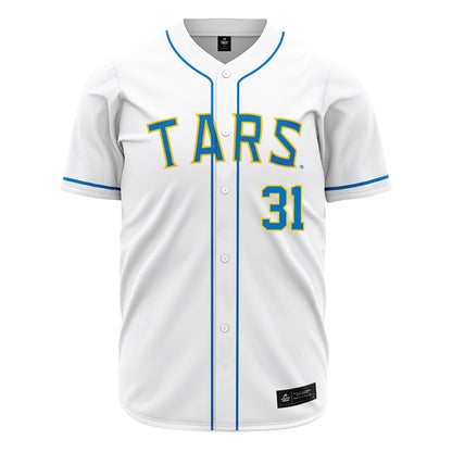 Rollins - NCAA Baseball : Ryan Taylor - White Jersey-0